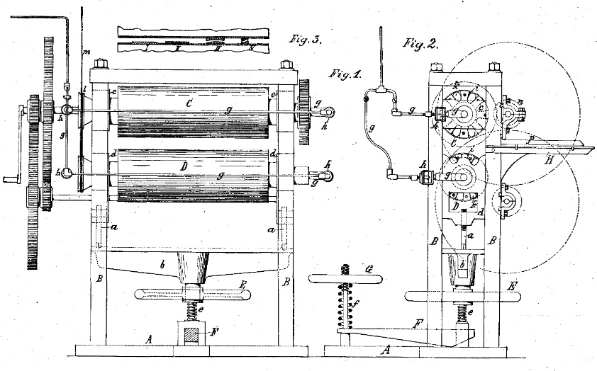 Puunleikkauskone vuodelta 1889