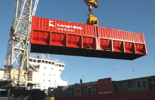 Langh Ship_40_cradle_container_for_steel_coils